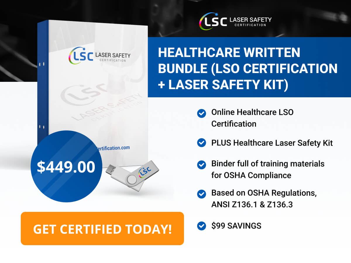 Healthcare written certification bundle loss safety kit.