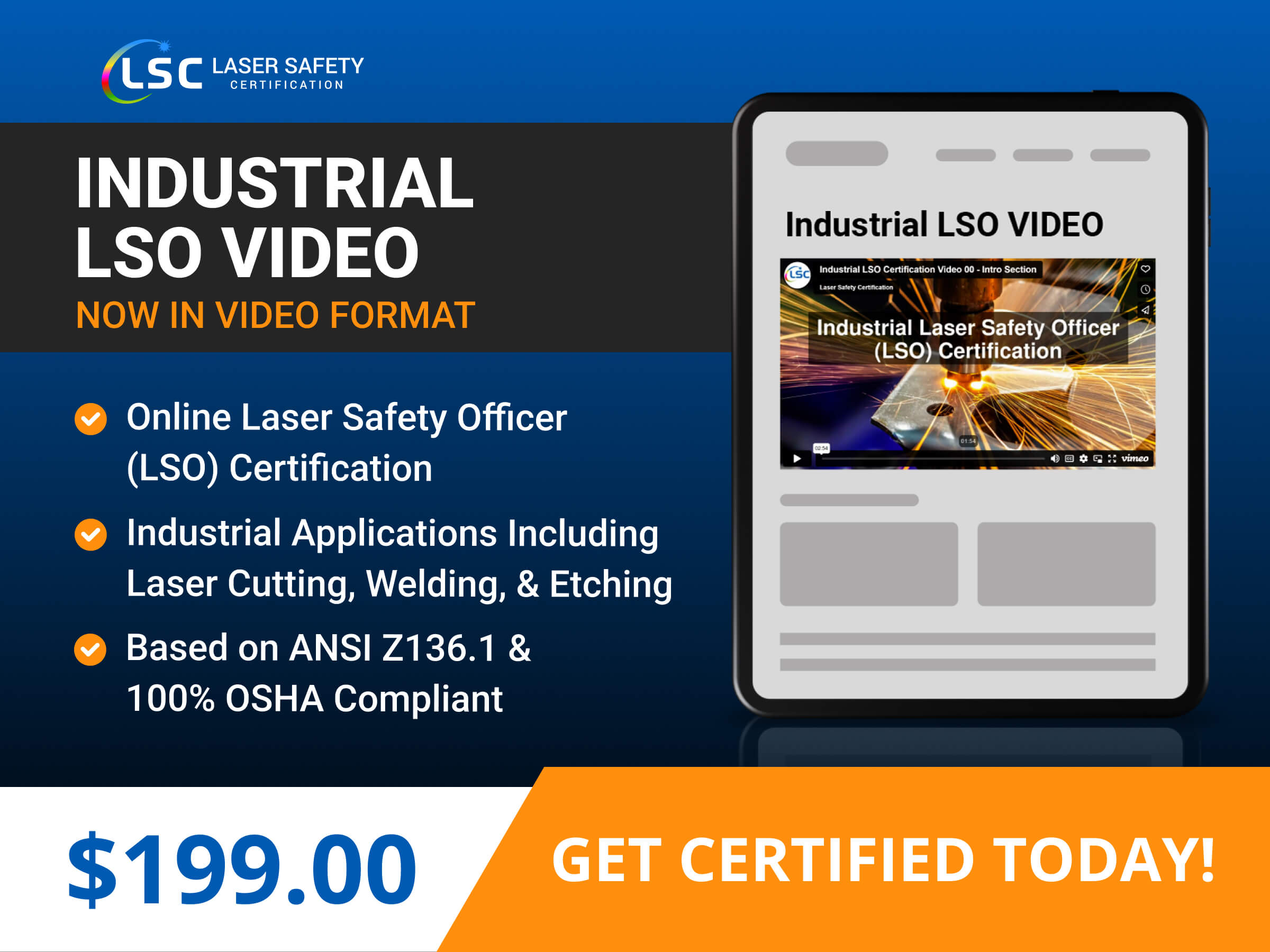 Industrial lso video.